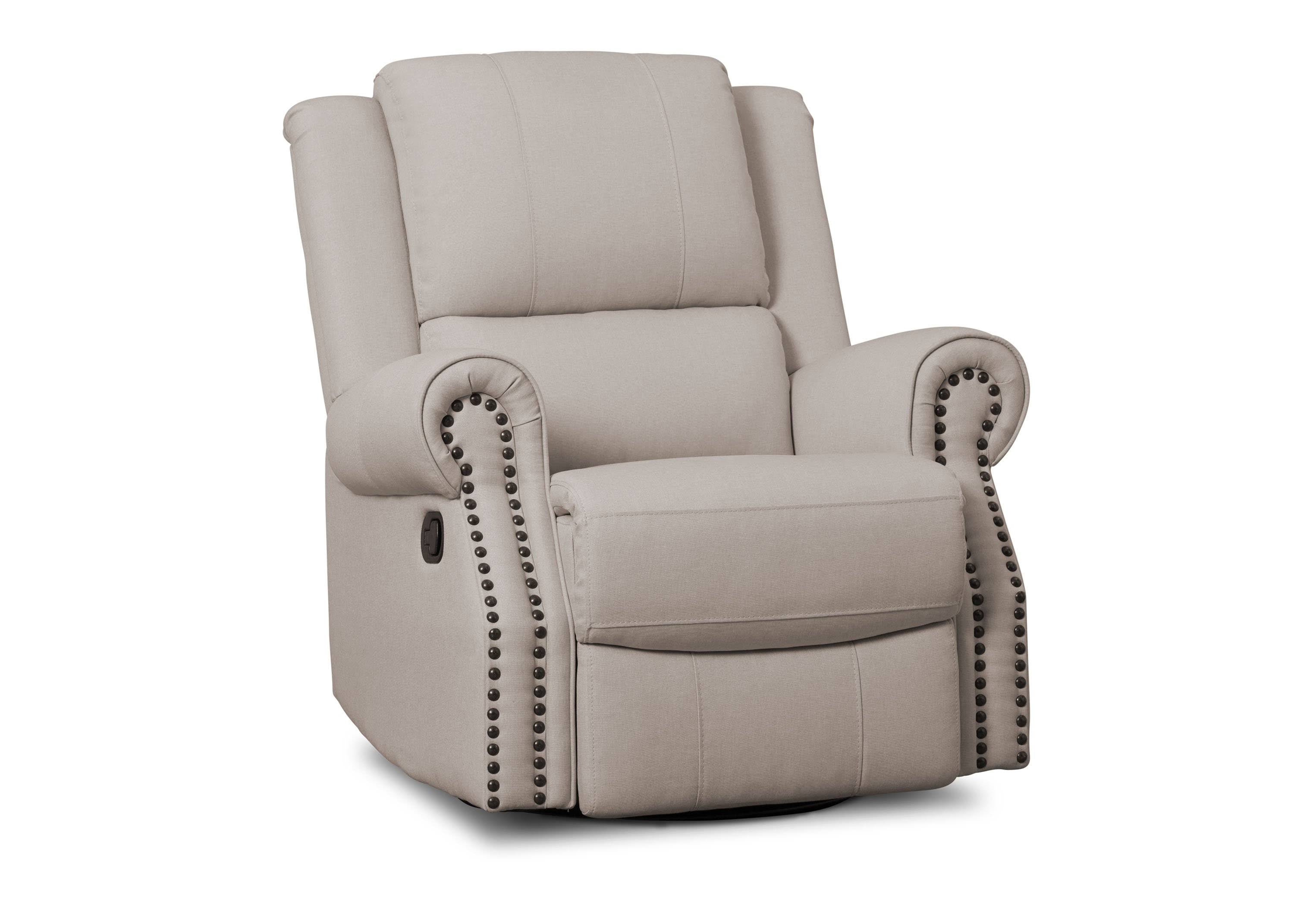 Charcoal Nursery Recliner Glider Swivel Chair P971102
