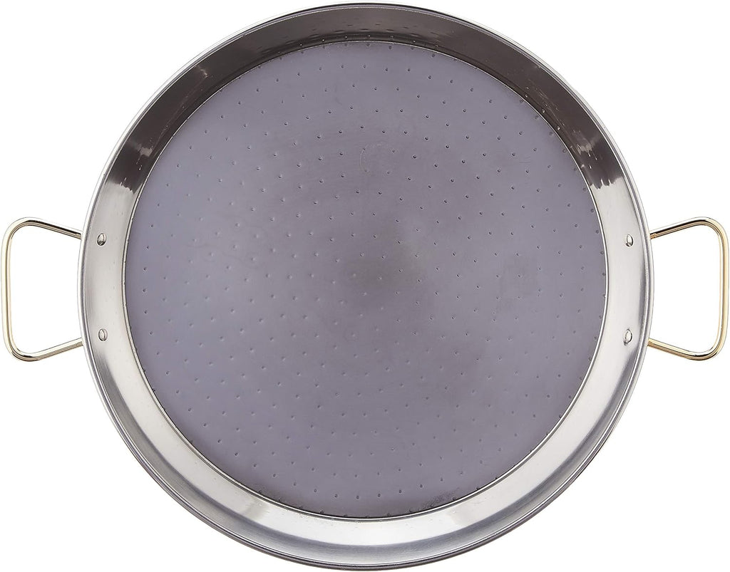 16-Inch Stainless Steel Paella Pan, 40cm Pack of 2 W3599
