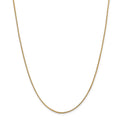 14kt Yellow Gold Franco Chain 16 inch Lobster Clasp H716