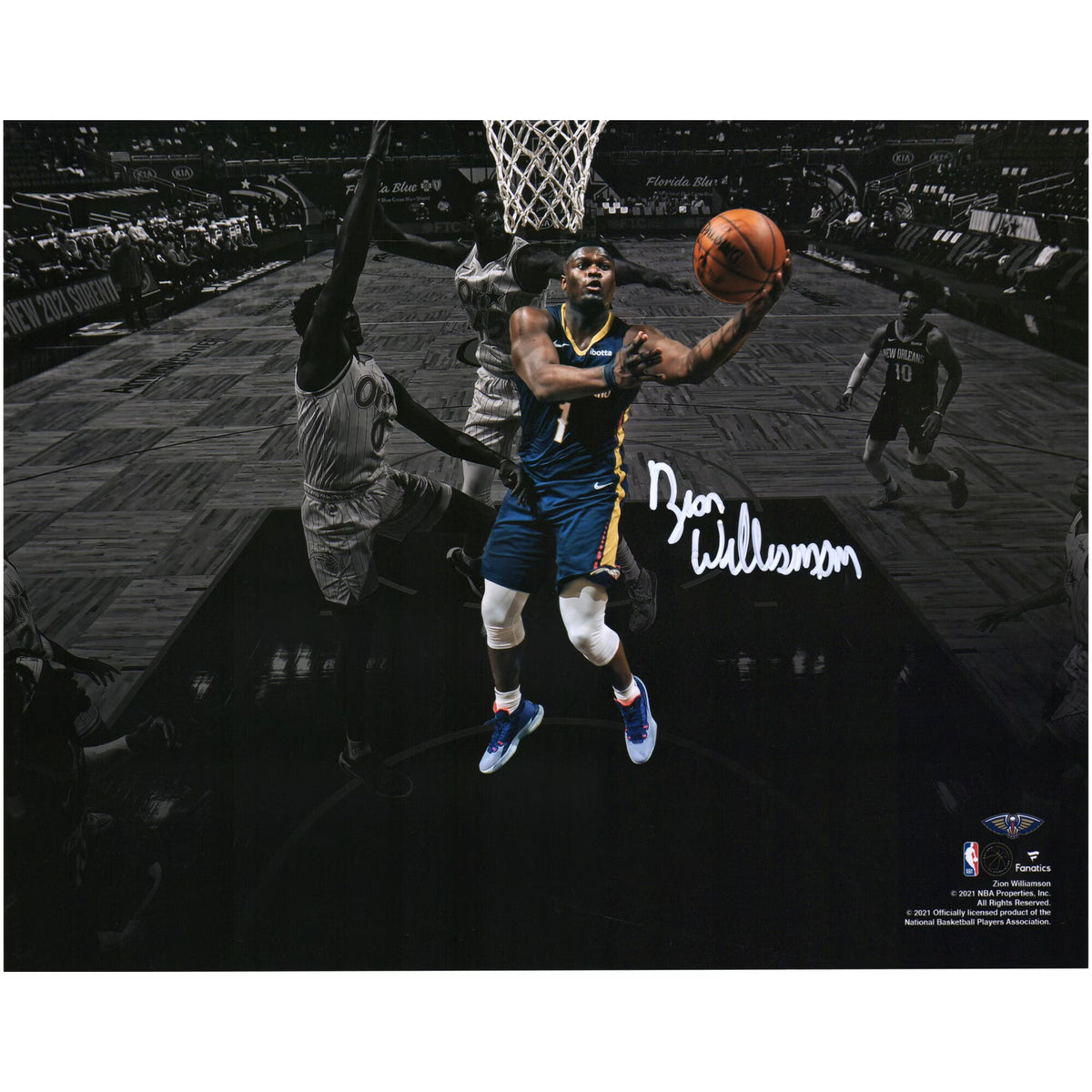 Autographed 11" x 14" Photograph J7317