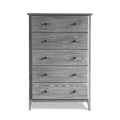 Brushed Grey 5-Drawer Chest G383241