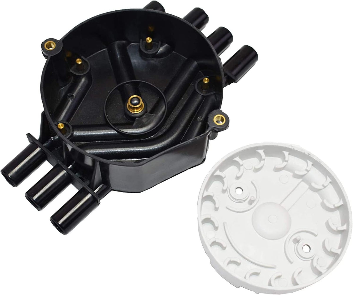 Distributor Cap Rotor Ignition Coil Tune Up Kit with 8.0mm Spark Plug Wires D57413