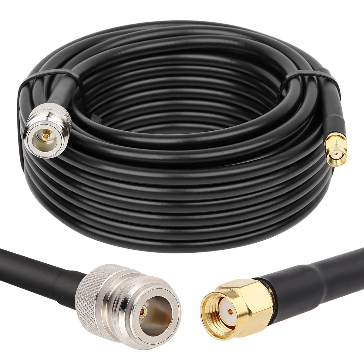 35FT N Female to RP-SMA Male Cable G3644