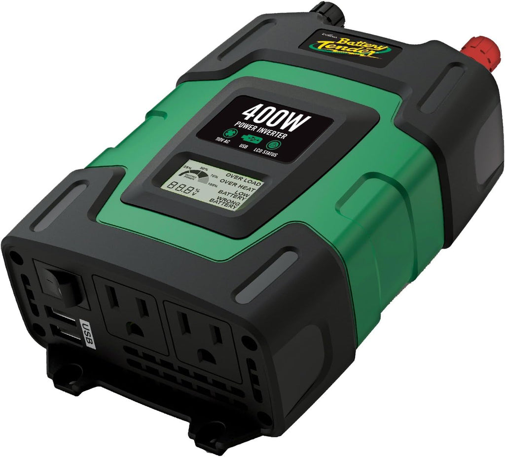 400-Watt Power Inverter, Vehicle Power Adapter, Pack of 2 V7455