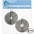 2-Pack 8 inch 6 Turns & 6 inch 5 Turns Surface Burner Elements B646031
