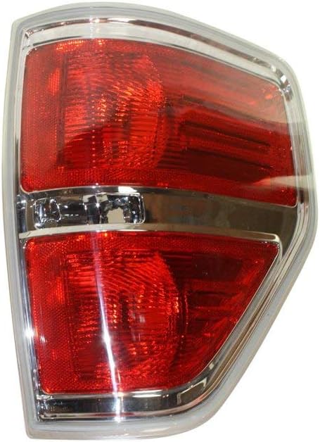 Tail Light Lens and Housing Set of 2 for Ford F-150 C837