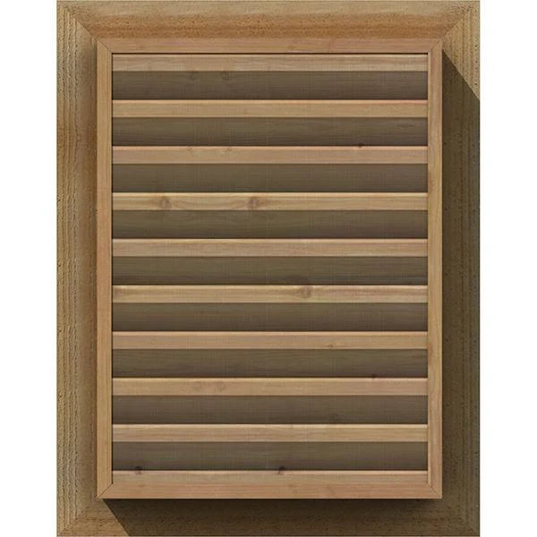 Unfinished Vertical Gable Vent M96309