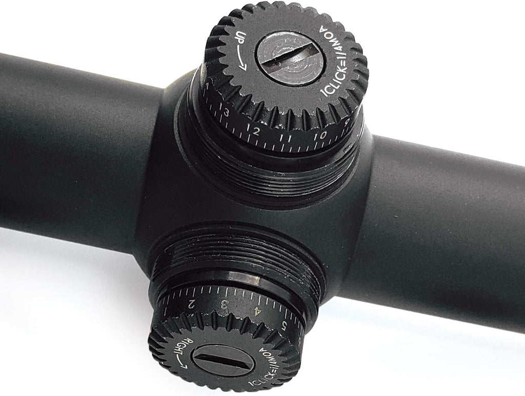 3-9x40 Tactical Scope with Capped Turrets J878