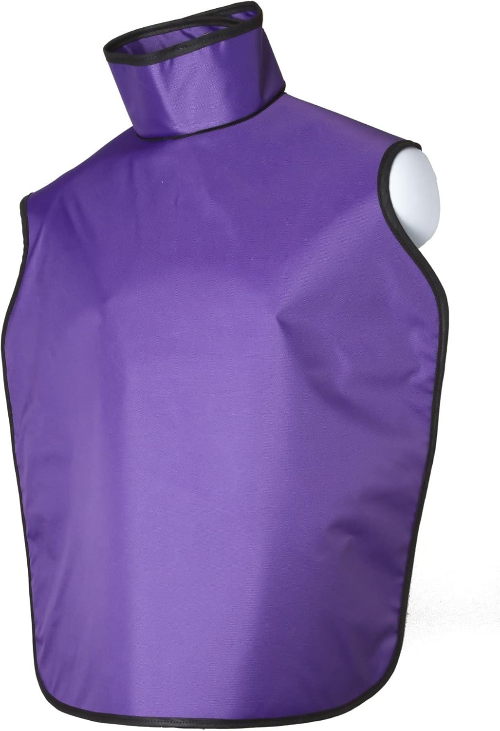 Adult Dental Radiation Lead Apron with Hanging Loops and Sewn in Thyroid Collar A6785