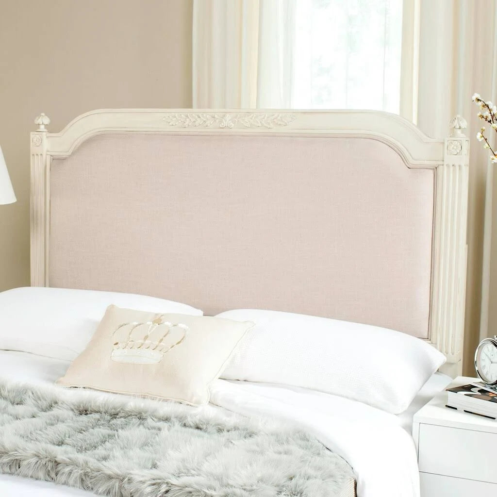 Beige Linen Queen Headboard R3369