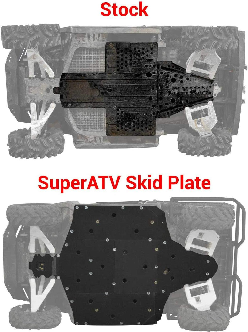 1/2 Thick UHMW Skid Plate H2044