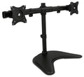 Free Standing Dual Monitor Stand for Two 19-27 Inch Computer Screens D4564