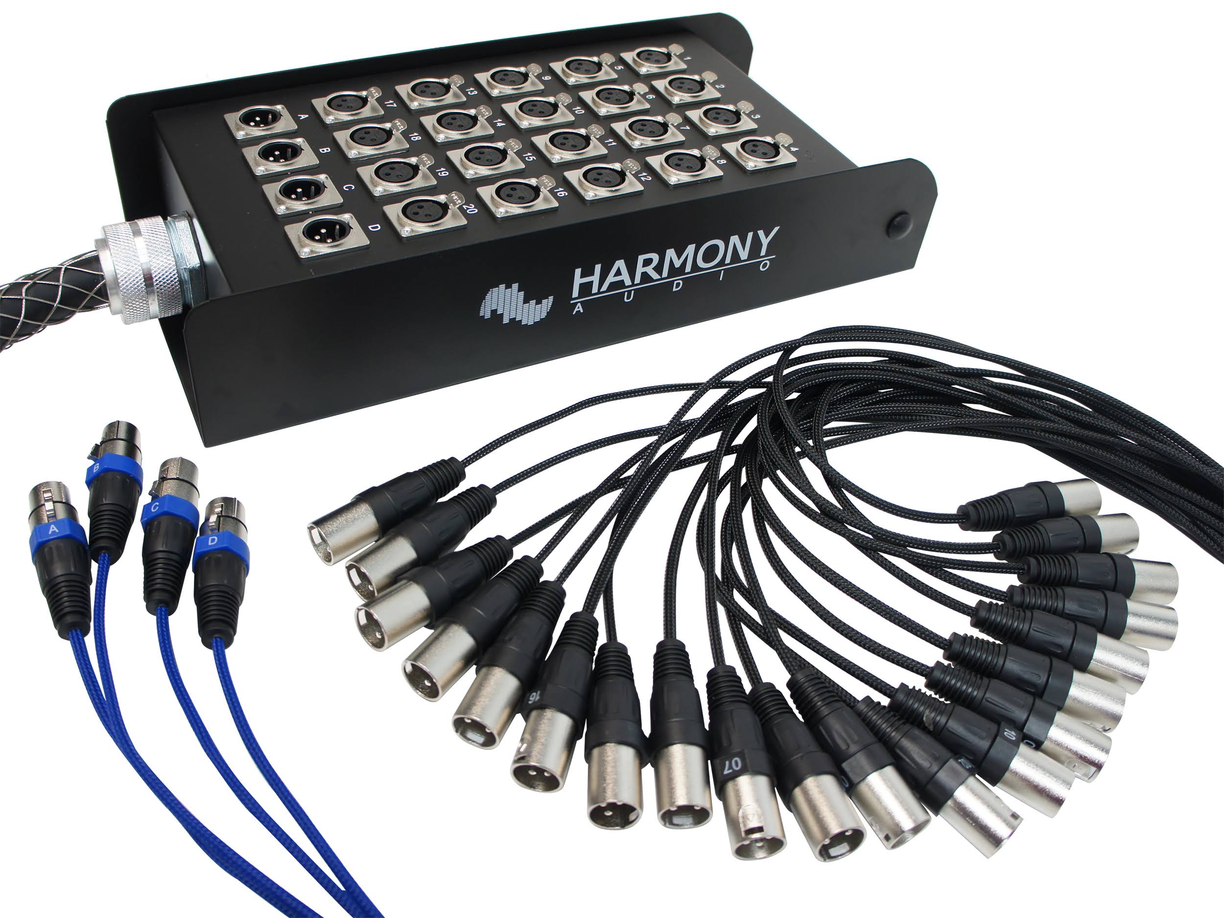 24 Channel 100 Feet XLR Snake Cable K6910