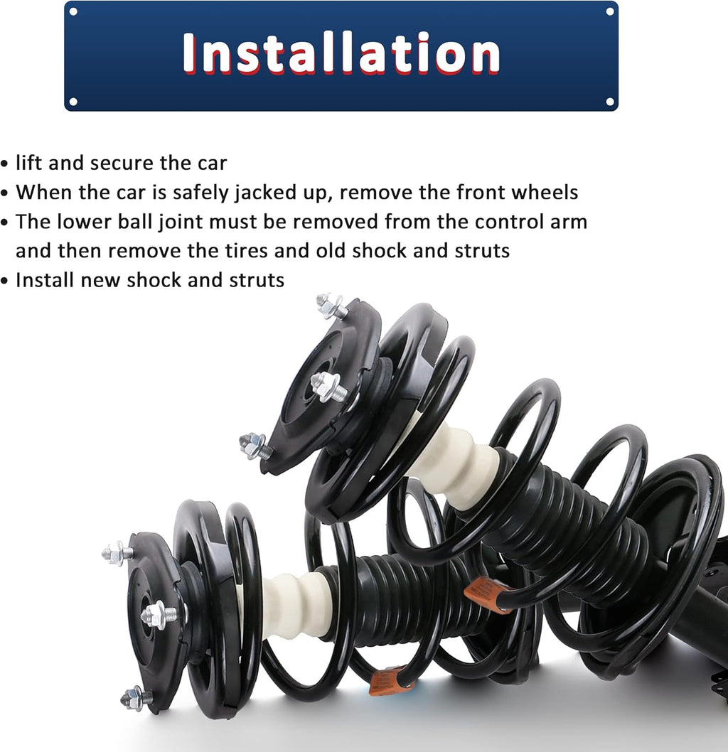 Rear Complete Strut Spring Shock Absorber W204404