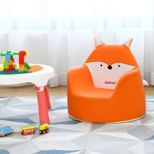 Blue Kids Cartoon Sofa Armchair Couch L597389