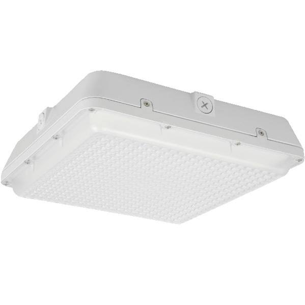 12x22 Square LED Canopy 65W 5000K Bronze Y99688