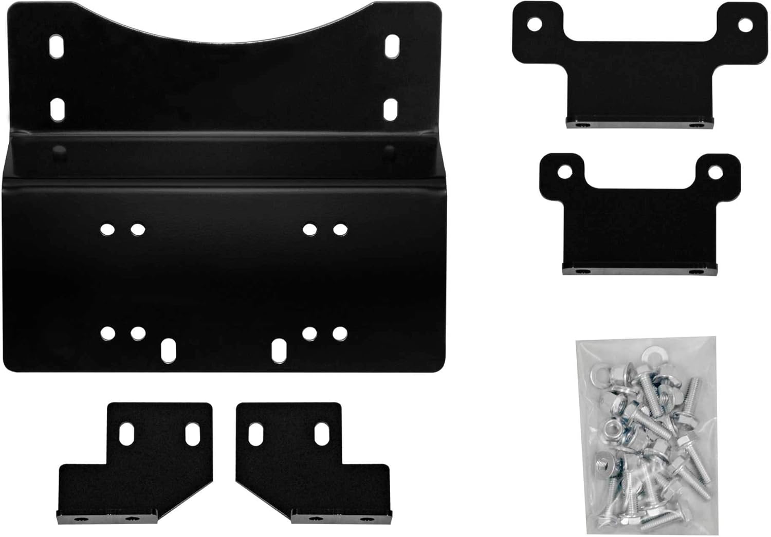 Black Ops 3500 lb Winch with Winch Mounting Plate Z2797