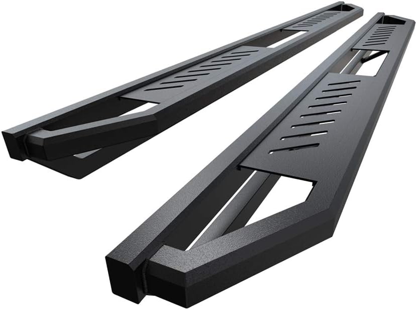Aluminum Drop Steps Armor for Chevy Silverado GMC Sierra 1500 Crew Cab P134