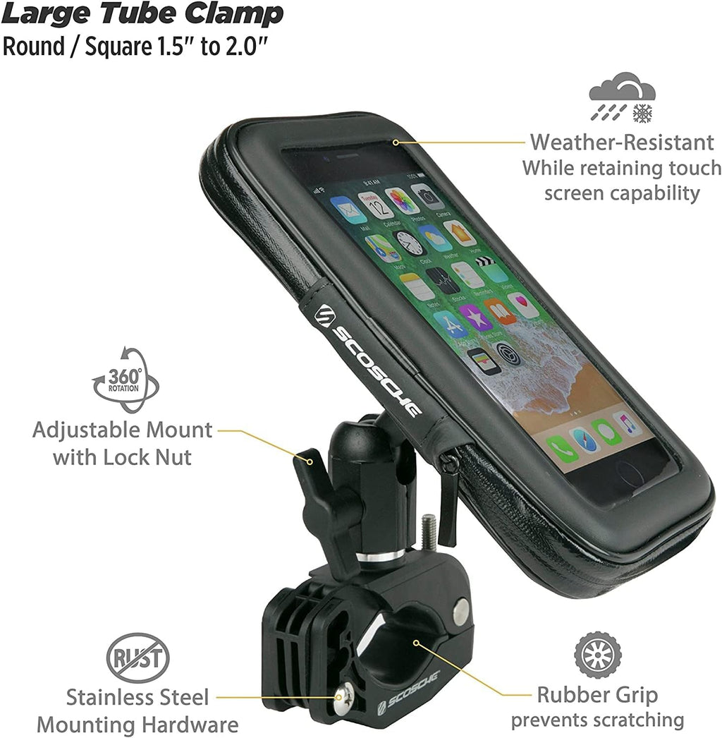 Bluetooth Overhead UTV Audio System with Weather Radio and Phone Mount A9188