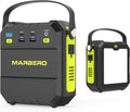Portable Power Station 83Wh Solar Generator 22500mAh Lithium Battery with AC Outlet 4 USB Ports Flashlight (Green) X5564