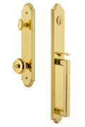 Single Cylinder Handleset with Knob W82519