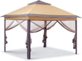 11X11 Pop Up Canopy Tent with Mosquito Netting S97440