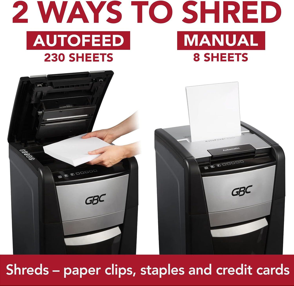 230 Sheet Capacity Micro-Cut Paper Shredder U9591