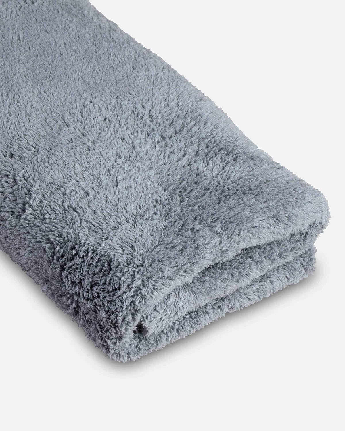 Grey Edgeless Microfiber Towel 480gsm 16 x 16 inches 12 Pack K3327