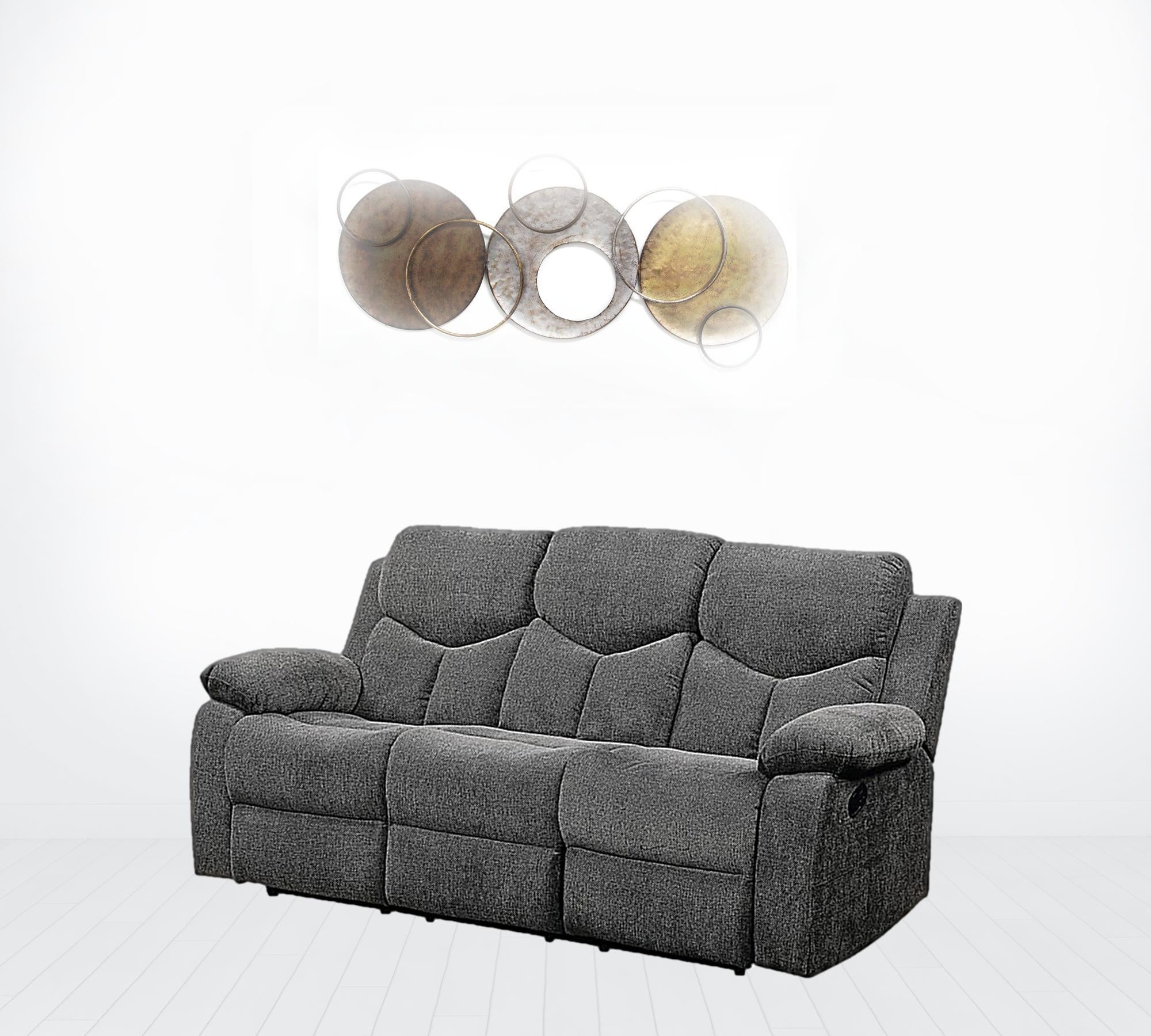 Gray Chenille Sofa Q574084