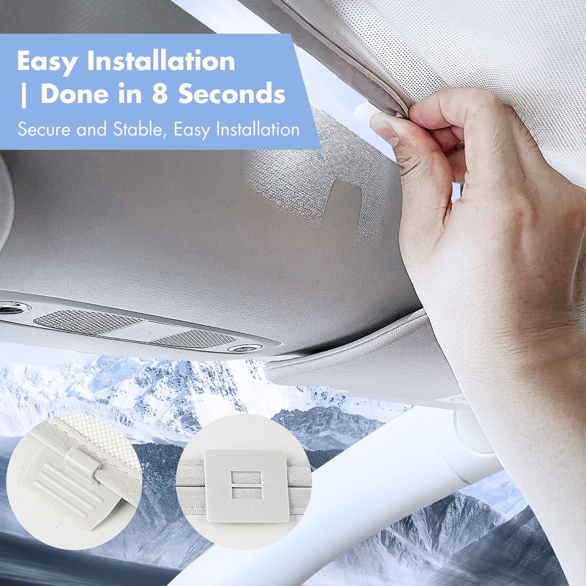 UV Rays Protection Sunshade Roof Cover S669