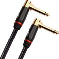 Monster Bass Instrument Cable - 12 ft - Right Angle to Straight F949