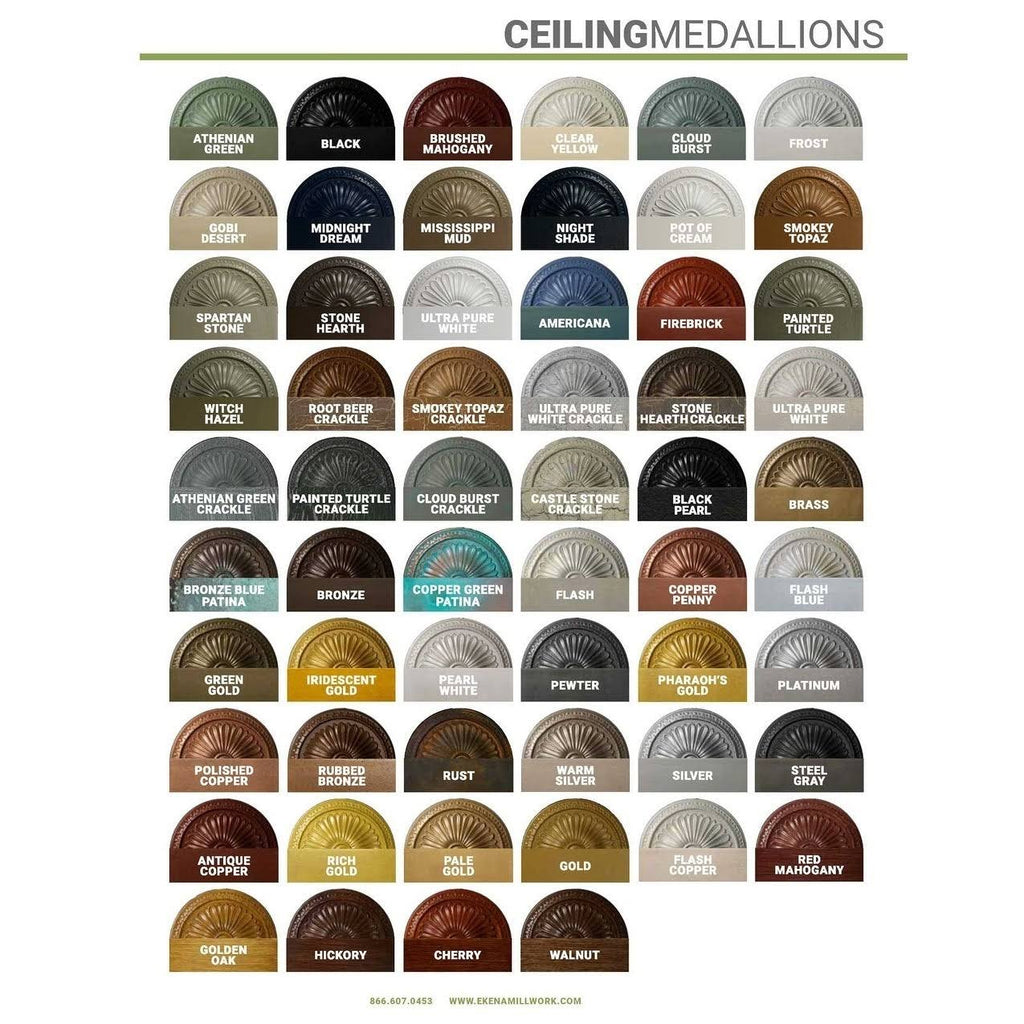 32 5/8x22OD x 2x22P Bradford Ceiling Medallion Z324491