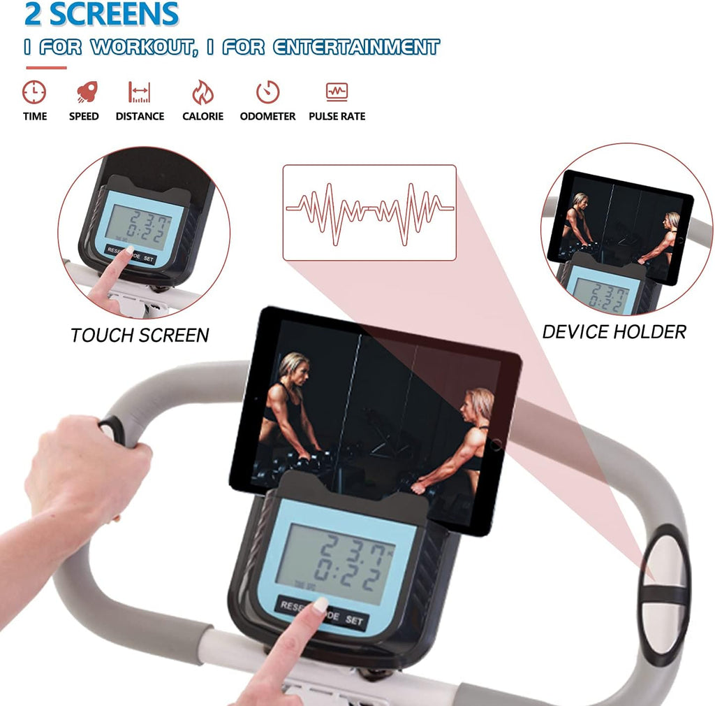 Folding Exercise Bike with Arm Workout A68883