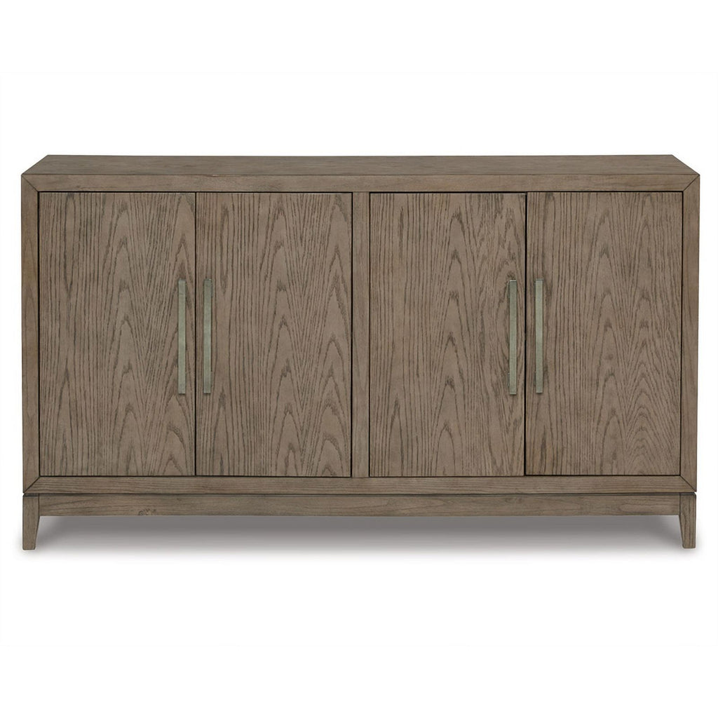 Light Gray Wood Dining Server L348366