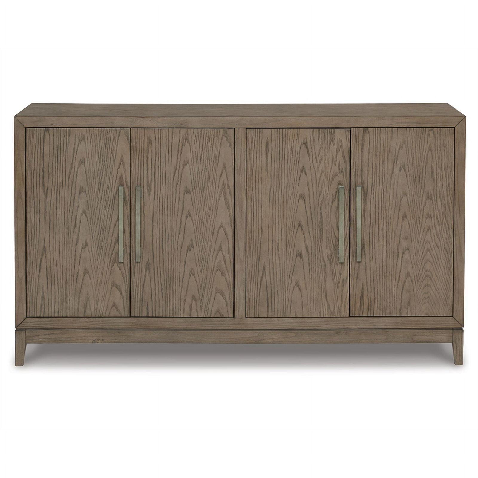 Light Gray Wood Dining Server L348366