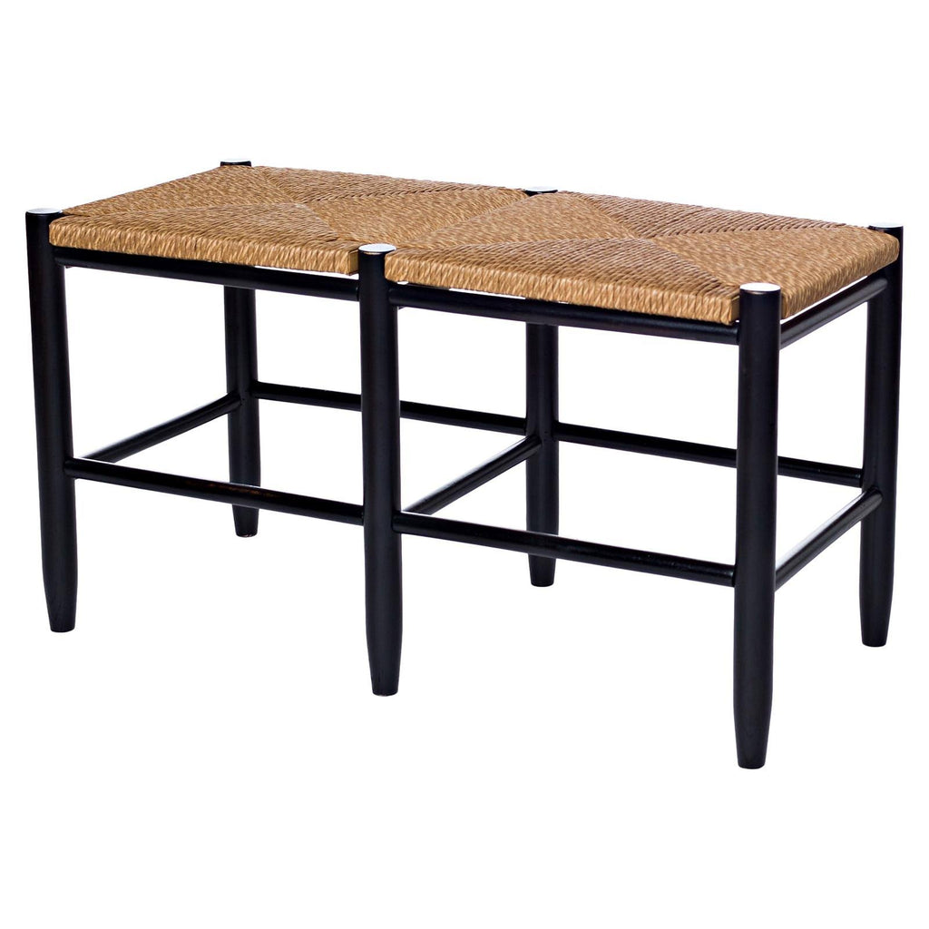 Woodleaf Green Wood Entryway Bench W531271