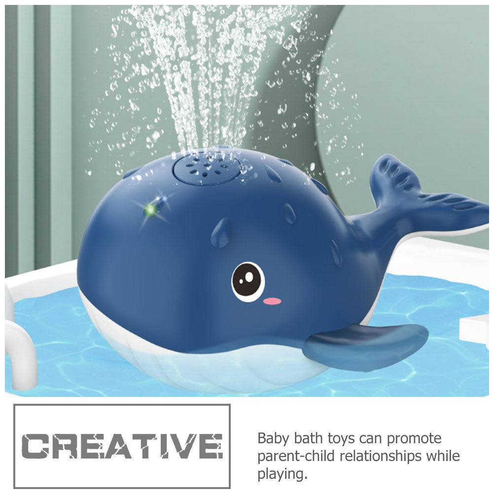 Plastic Whale Baby Bath Toy U5590
