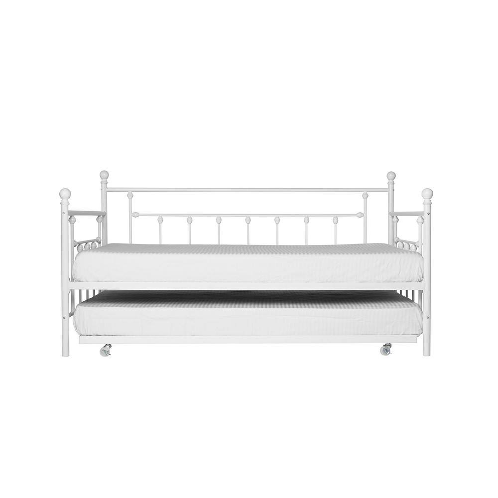 White Twin Daybed and Trundle Set K37957