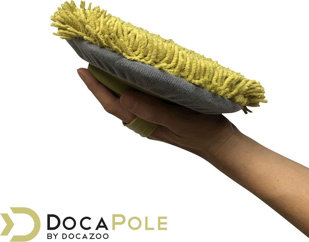 Wall Duster with Telescoping Pole and Chenille Microfiber Cleaning Head, Pack of 2 W5146