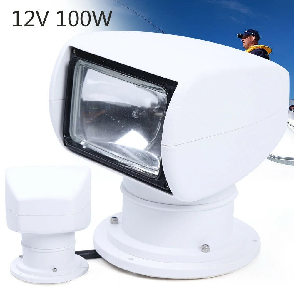 White 12V Remote Control Spotlight K552816