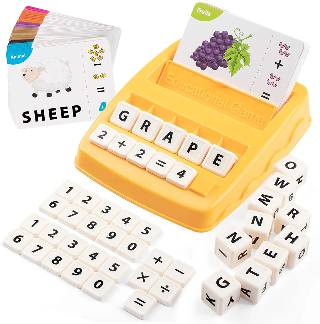 2 in 1 Word Spelling & Reading Educational Toys F692