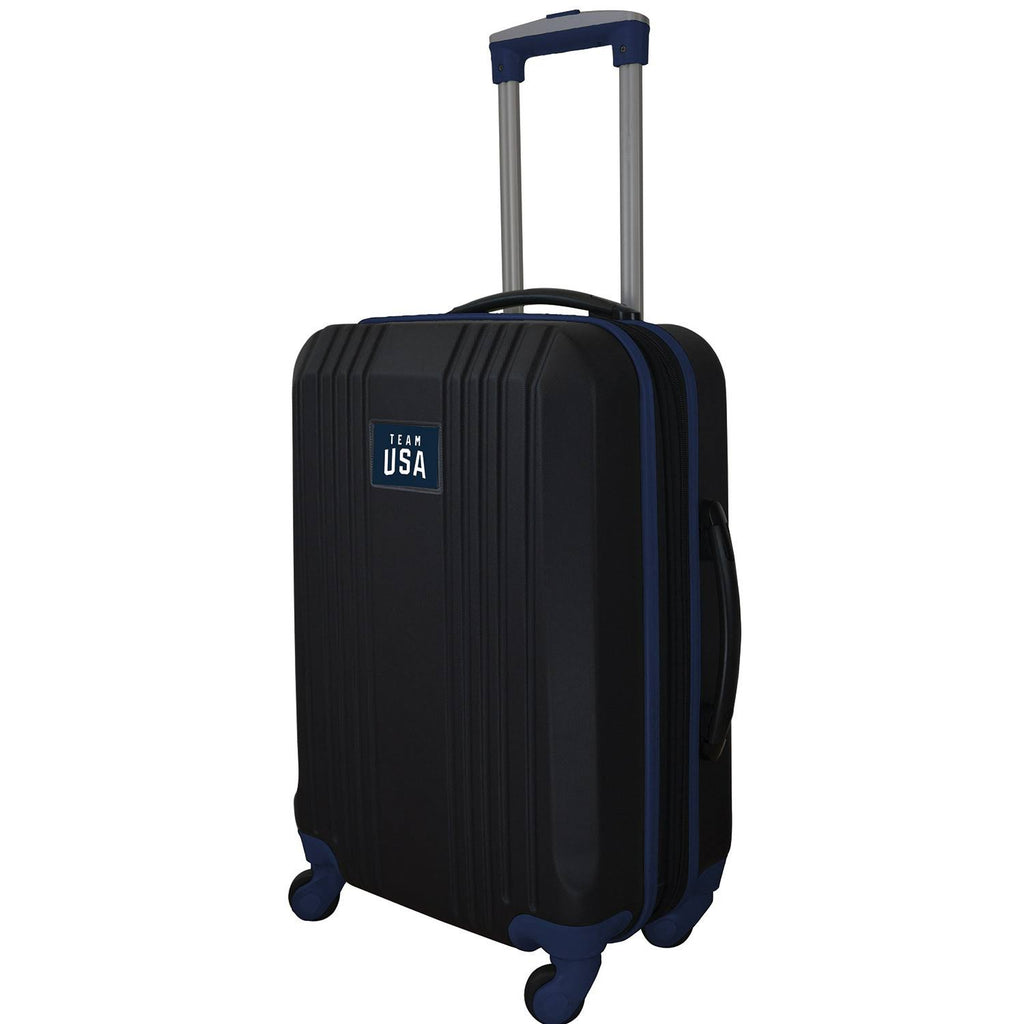 Blue Hardcase Two-Tone Spinner Carry-On V11120