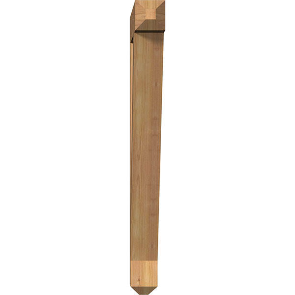 Traditional Craftsman Smooth Bracket, Western Red Cedar N27574
