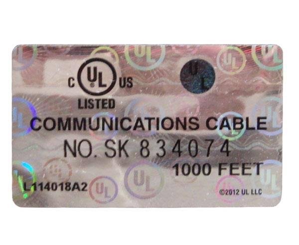 Direct Burial Quad Shielded Coaxial Cable, 18 AWG CCS A600