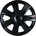 Black 15-Inch Wheel Cover Kit Pack of 4 D367