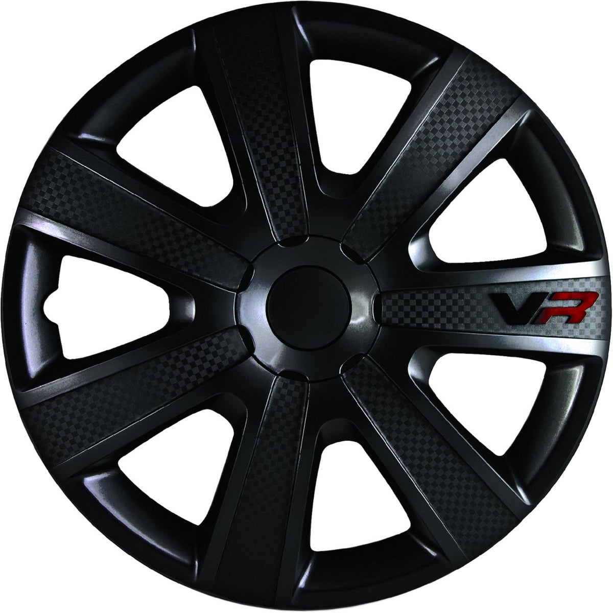 Black 15-Inch Wheel Cover Kit Pack of 4 D367