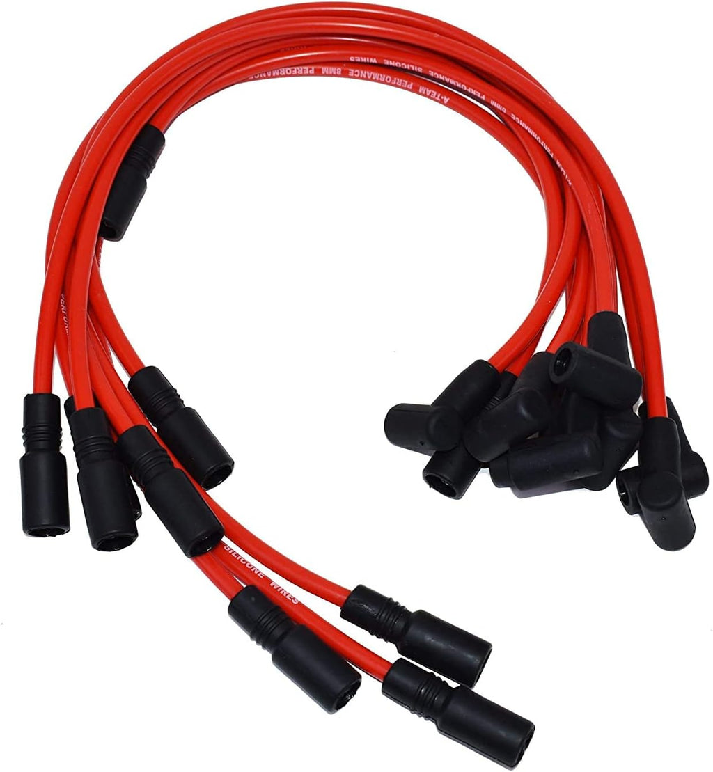 Distributor Cap Rotor Ignition Coil Tune Up Kit with 8.0mm Spark Plug Wires D57413