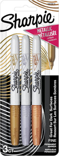 Metallic Permanent Markers, Fine Point, 36 Count Pack of 2 Z3281