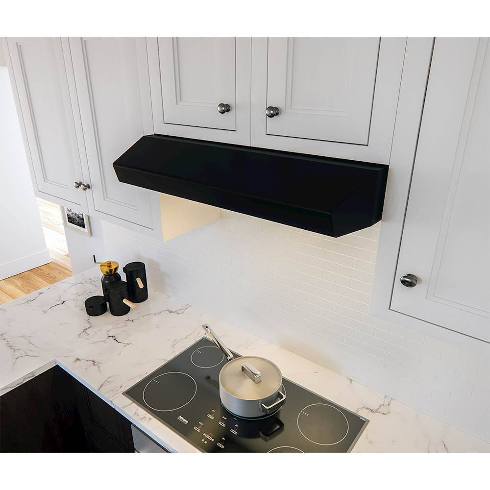 30-Inch Black Under-Cabinet Range Hood L5501