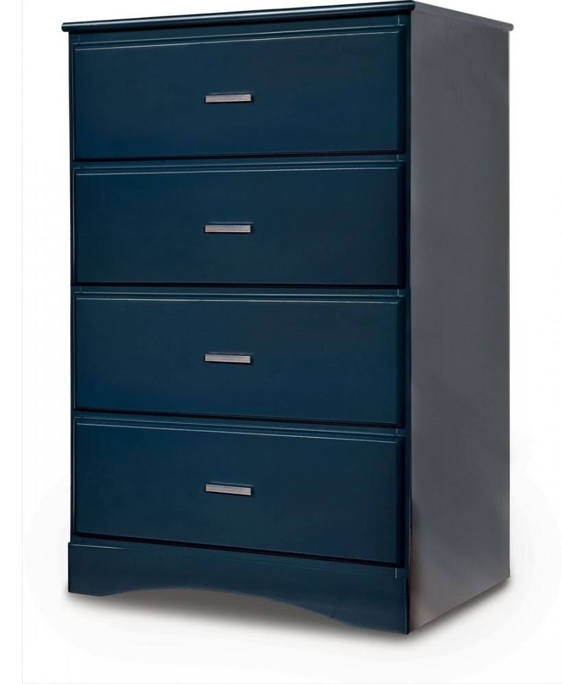 Blue Twin Over Twin Bunk Bed N332104